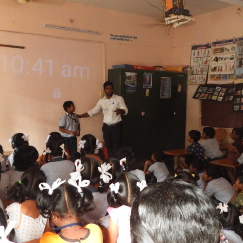 Animal welfare School Awareness in Pondicherry-Bark India Charitable Trust